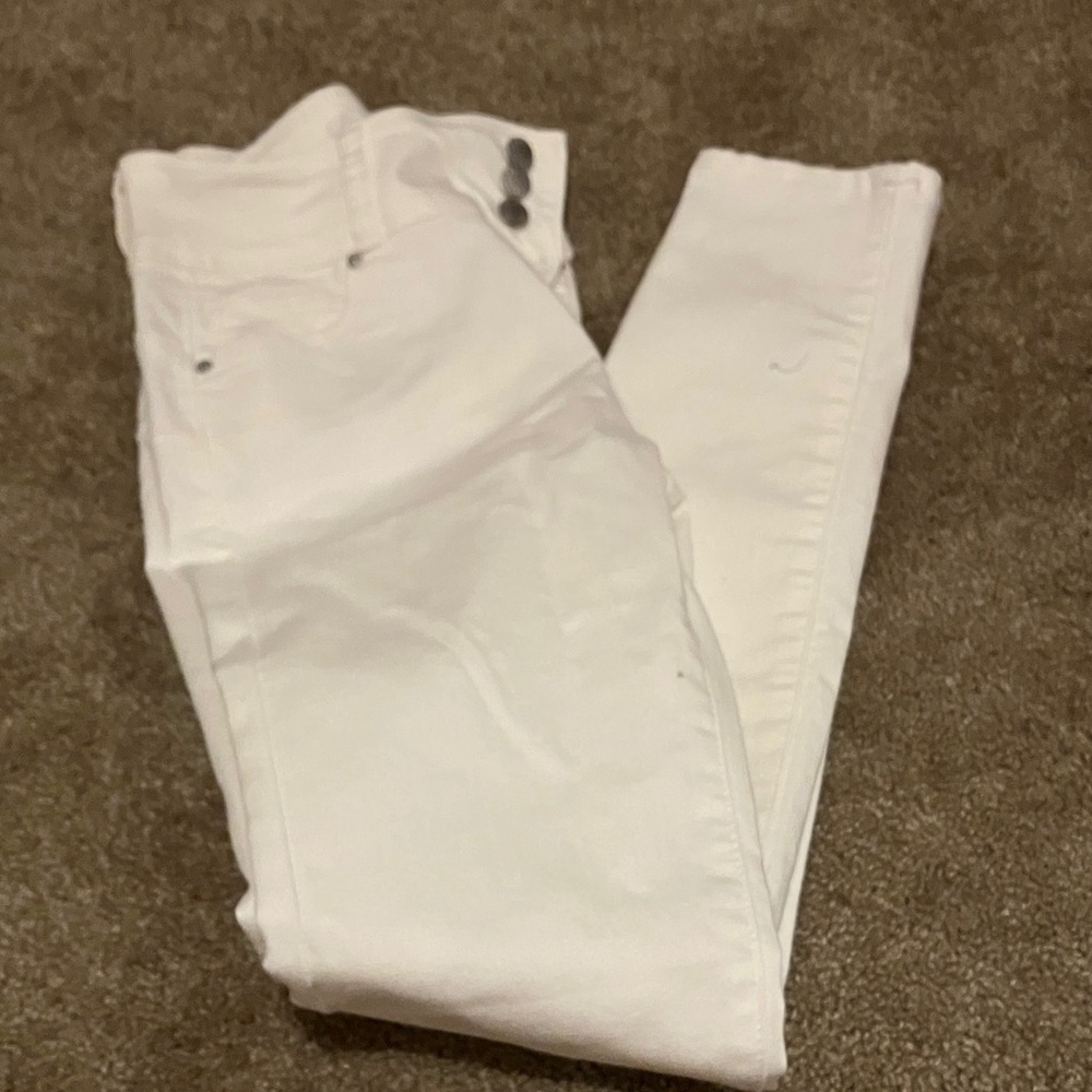 Wax Jean Women's Crisp White Skinny Jeans